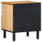 vidaXL Bedside Cabinets 2 pcs Brown 40x33x46 cm Solid Wood Mango