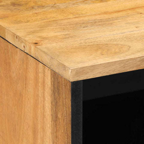 vidaXL Bedside Cabinet Brown 50x33x62 cm Solid Wood Mango