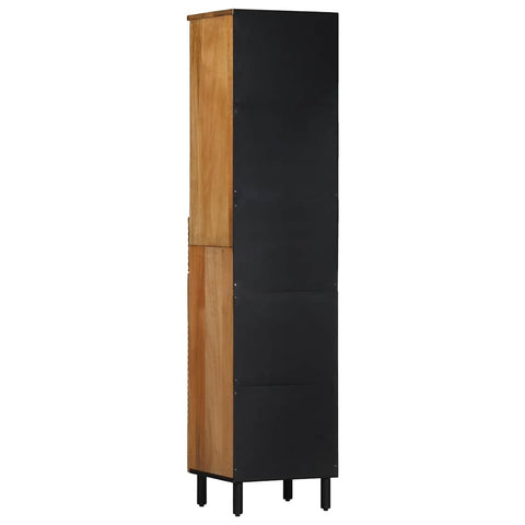 vidaXL Bathroom Cabinet Brown 38x33x160 cm Solid Wood Mango