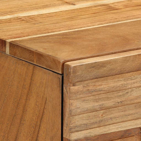 vidaXL Bedside Cabinet 40x33x46 cm Solid Wood Acacia
