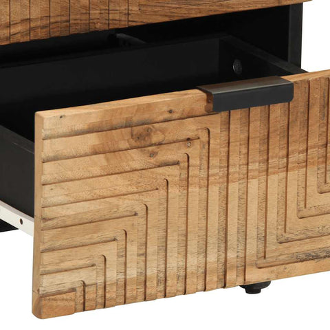 vidaXL Bedside Cabinet 40x33x46 cm Solid Wood Acacia