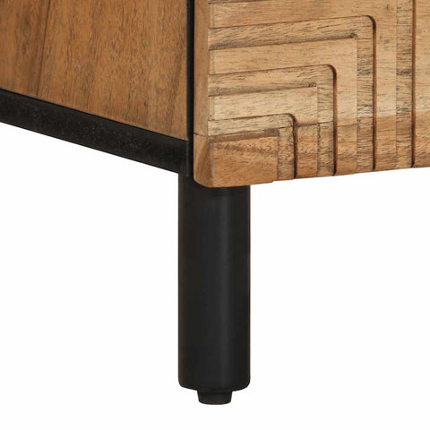 vidaXL Bedside Cabinet 40x33x46 cm Solid Wood Acacia