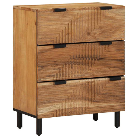 vidaXL Sideboard 60x33x75 cm Solid Wood Acacia