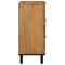 vidaXL Sideboard 60x33x75 cm Solid Wood Acacia