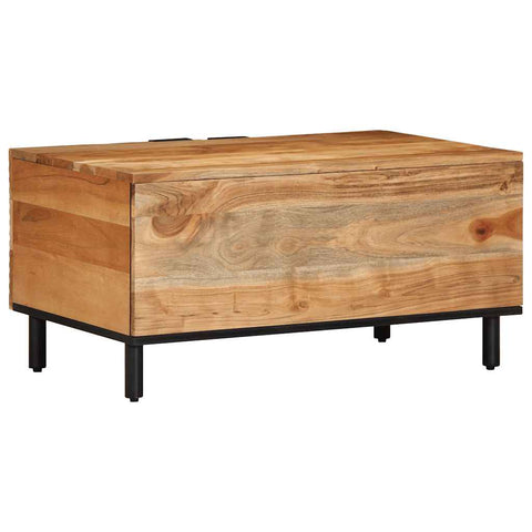 vidaXL Coffee Table 80x50x40 cm Solid Wood Acacia
