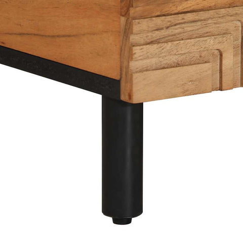 vidaXL Coffee Table 80x50x40 cm Solid Wood Acacia