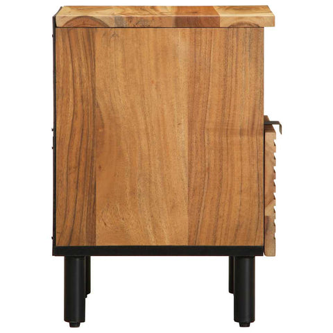 vidaXL Bedside Cabinet 40x33x46 cm Solid Wood Acacia