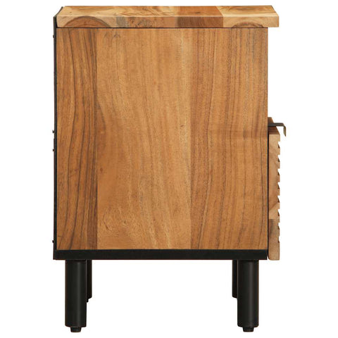 vidaXL Bedside Cabinets 2 pcs 40x33x46 cm Solid Wood Acacia