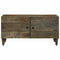 vidaXL Coffee Table Light Grey 80x50x40 cm Solid Wood Mango