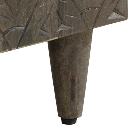 vidaXL Sideboard 90x33x75 cm Solid Wood Mango