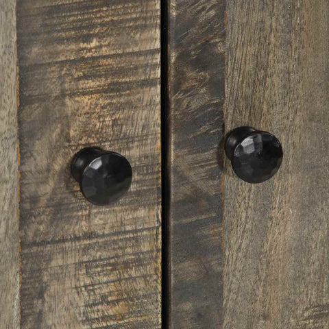 vidaXL Highboard 60x33x100 cm Solid Wood Mango