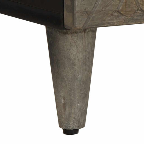 vidaXL Highboard 60x33x100 cm Solid Wood Mango