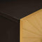 vidaXL Bedside Table 2 pcs Black and Gold 40 x 33.5 x 46 cm