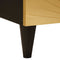 vidaXL Bedside Table with Drawer 2 pcs Black and Gold 40 x 33 x 46 cm