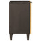 vidaXL Bathroom Cabinet with Shelf Black and Gold 38 x 33 x 58 cm