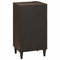 vidaXL Sideboard Black and Gold 40 x 33 x 75 cm Solid mango wood