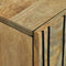 vidaXL Sideboard Brown 90 x 33 x 75 cm Solid mango wood