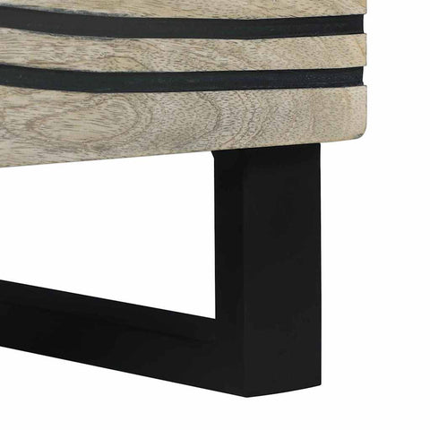 vidaXL Bedside Tables Natural 40 x 33 x 46 cm Solid mango wood