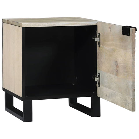 vidaXL Bedside Tables Natural 40 x 33 x 46 cm Solid mango wood