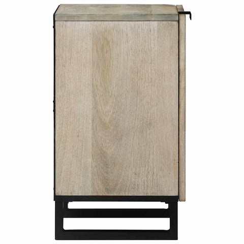 vidaXL Bathroom Cabinet with Shelf Brown and Black 38 x 33.5 x 58 cm
