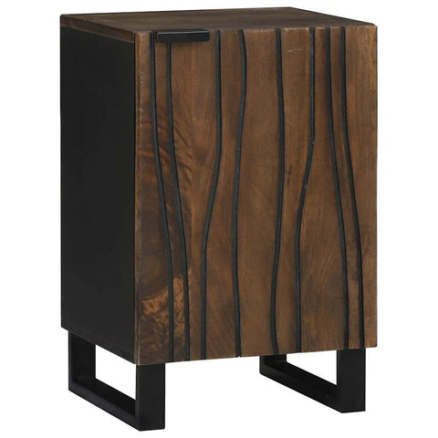 vidaXL Bathroom Sink Cabinet Walnut 38 x 33.5 x 58 cm Engineered wood