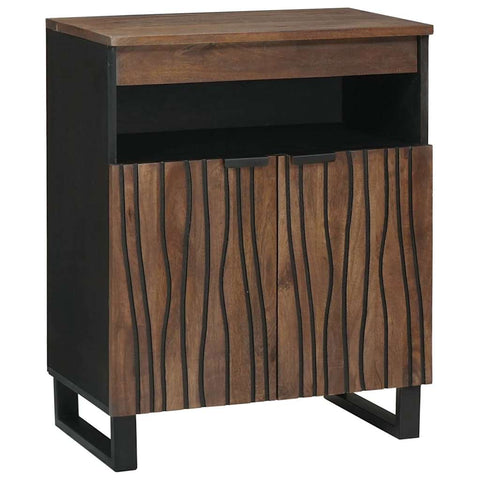 vidaXL Sideboard Brown 60 x 33 x 75 cm Solid mango wood
