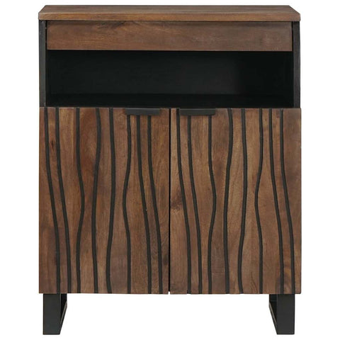 vidaXL Sideboard Brown 60 x 33 x 75 cm Solid mango wood