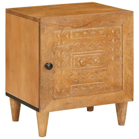 vidaXL Bedside Table 2 pcs Light brown 40 x 33 x 46 cm