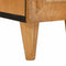vidaXL Bedside Table with Drawer 2 pcs Light brown 40 x 33 x 46 cm