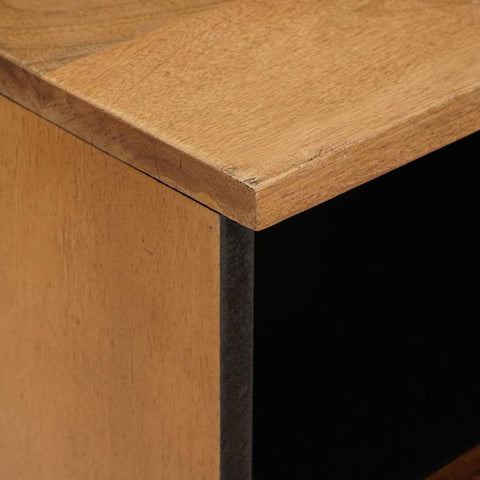 vidaXL TV Cabinet Light brown 70 x 33 x 46 cm Solid mango wood