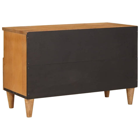 vidaXL TV Cabinet Light brown 70 x 33 x 46 cm Solid mango wood