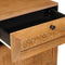 vidaXL Bedside Table Light brown 50 x 33 x 60 cm Solid mango wood