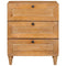 vidaXL Bedside Table Light brown 50 x 33 x 60 cm Solid mango wood
