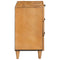 vidaXL Bedside Table Light brown 50 x 33 x 60 cm Solid mango wood