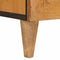vidaXL Bedside Table Light brown 50 x 33 x 60 cm Solid mango wood