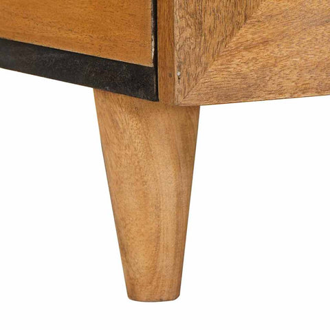 vidaXL Coffee Table Light brown 80 x 54 x 40 cm Solid mango wood