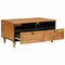 vidaXL Coffee Table Light brown 80 x 54 x 40 cm Solid mango wood