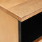 vidaXL TV Cabinet Light brown 100 x 33 x 46 cm Solid mango wood