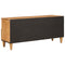 vidaXL TV Cabinet Light brown 100 x 33 x 46 cm Solid mango wood