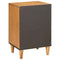 vidaXL Bathroom Cabinet Wall-mounted Light brown 38 x 33.5 x 160 cm