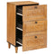 vidaXL Sideboard with Drawer Light brown 33.5 x 40 x 75 cm