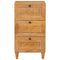 vidaXL Sideboard with Drawer Light brown 33.5 x 40 x 75 cm