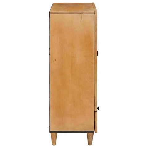 vidaXL Highboard Light brown 60 x 33 x 100 cm Solid mango wood