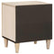 vidaXL Bedside Table Beige 40 x 33 x 46 cm Solid mango wood
