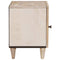 vidaXL Bedside Table 2 pcs Beige 40 x 33 x 46 cm Solid mango wood