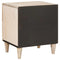 vidaXL Bedside Table 2 pcs Beige 40 x 33 x 46 cm Solid mango wood