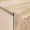 vidaXL TV Cabinet with Shelf White 105 x 33 x 46 cm Solid mango wood