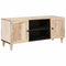 vidaXL TV Cabinet with Shelf White 105 x 33 x 46 cm Solid mango wood