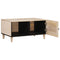 vidaXL Coffee Table with Shelf Beige 80 x 50 x 40 cm Solid mango wood