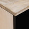 vidaXL Bedside Table Beige 40 x 33 x 46 cm Solid mango wood